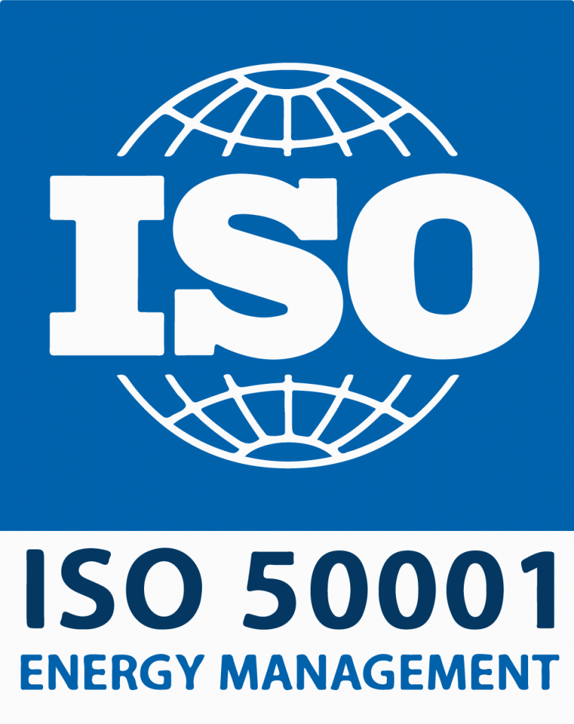 Logo de la Norma Internacional ISO50001 Energy Management 